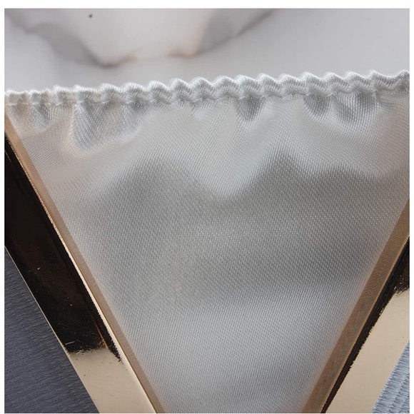 White Tassel Evening Clutch - Picture 5 of 6